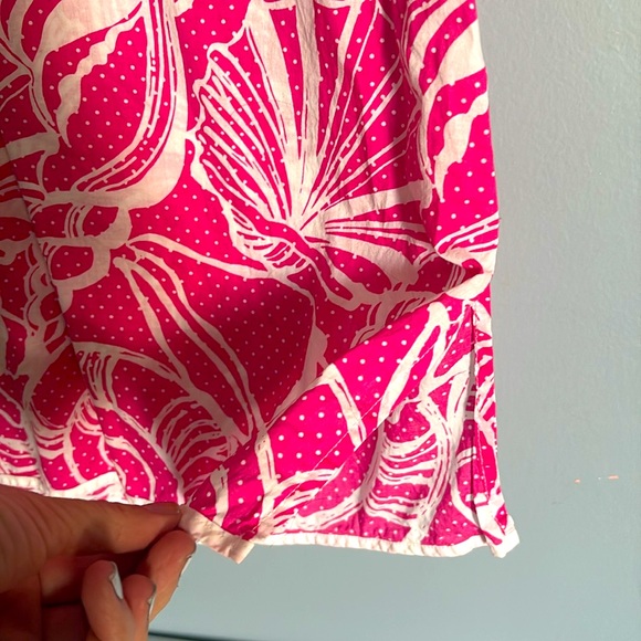 Lilly Pulitzer Pink and Green Tunic Dress - Picture 4 of 8